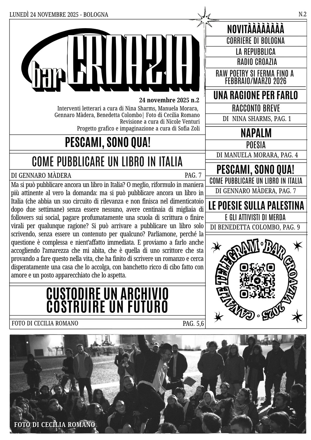 Copertina della fanzine n.2